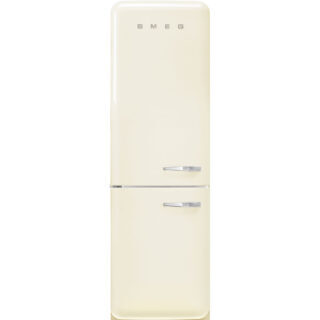Smeg FAB32LCR6 Retro Dondurucu Altta 2 Kapılı Buzdolabı Krem Sol Menteşe