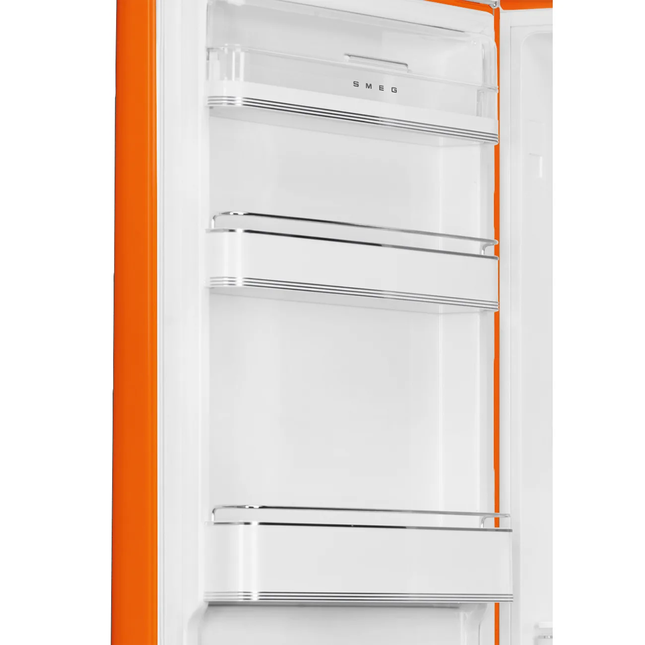 Smeg FAB32LOR6 Retro Dondurucu Altta 2 Kapılı Buzdolabı Turuncu Sol Menteşe - Görsel 2