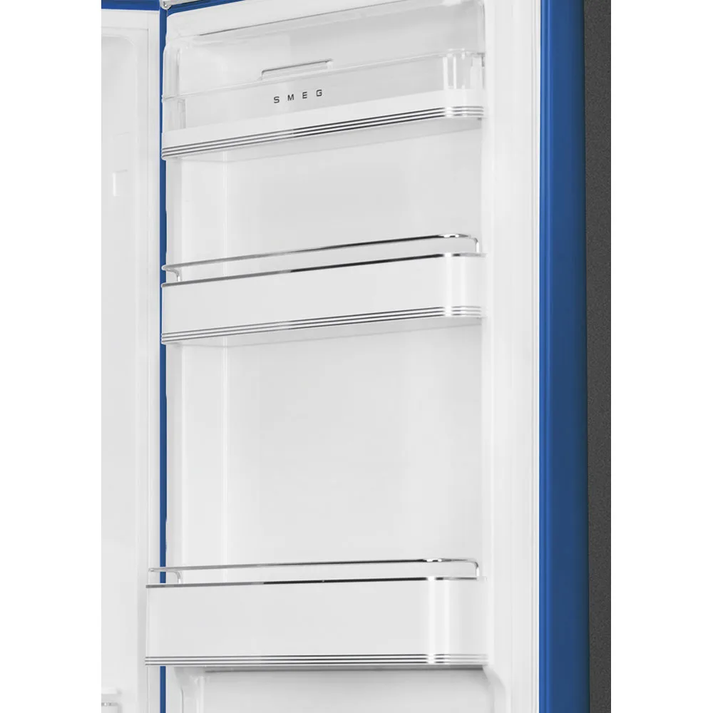 Smeg FAB32RBE6 Retro Dondurucu Altta 2 Kapılı Buzdolabı Lacivert Sağ Menteşe - Görsel 4