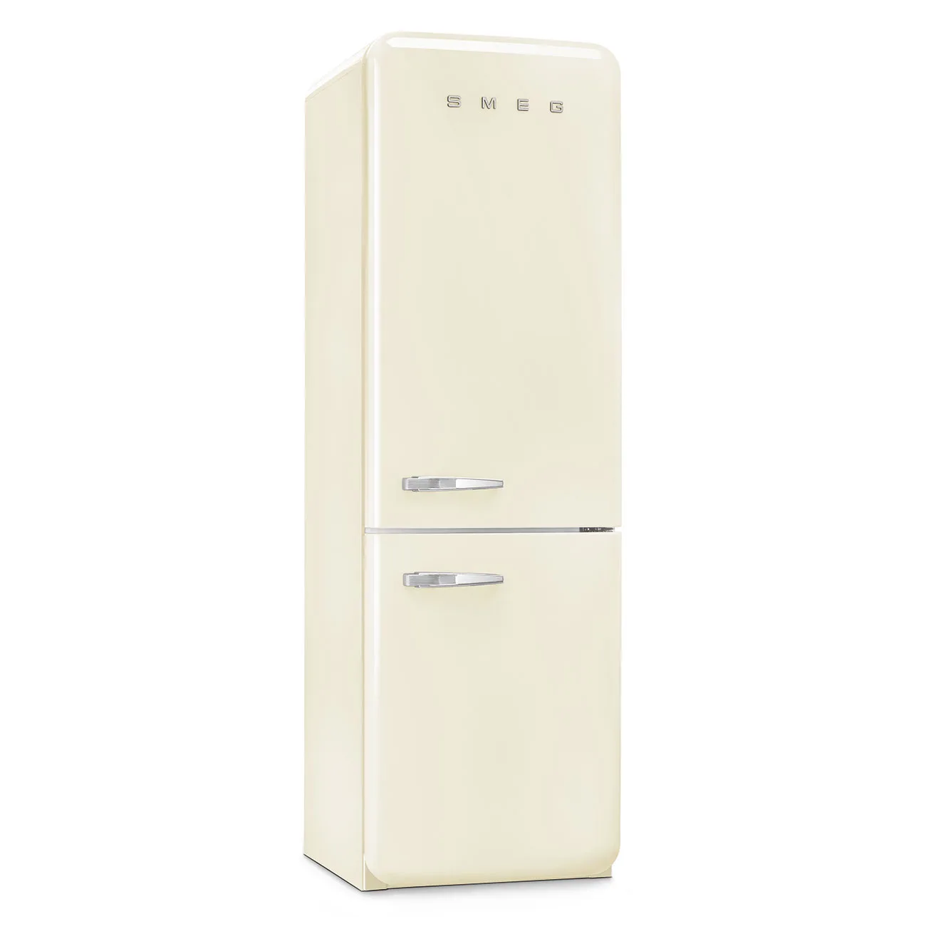 Smeg FAB32RCR6 Retro Dondurucu Altta 2 Kapılı Buzdolabı Krem Sağ Menteşe - Görsel 2