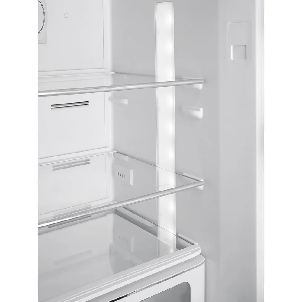 Smeg FAB32RCR6 Retro Dondurucu Altta 2 Kapılı Buzdolabı Krem Sağ Menteşe - Görsel 4