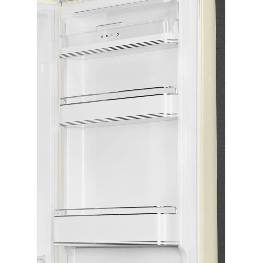 Smeg FAB32RCR6 Retro Dondurucu Altta 2 Kapılı Buzdolabı Krem Sağ Menteşe - Görsel 6