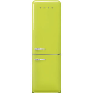 Smeg FAB32RLI6 Retro Dondurucu Altta 2 Kapılı Buzdolabı Limon Yeşili Sağ Menteşe