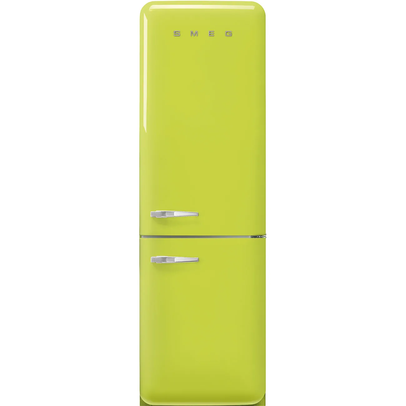 Smeg FAB32RLI6 Retro Dondurucu Altta 2 Kapılı Buzdolabı Limon Yeşili Sağ Menteşe