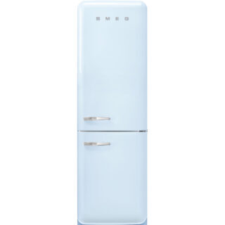 Smeg FAB32RPB6 Retro Dondurucu Altta 2 Kapılı Buzdolabı Pastel Maviı Sağ Menteşe