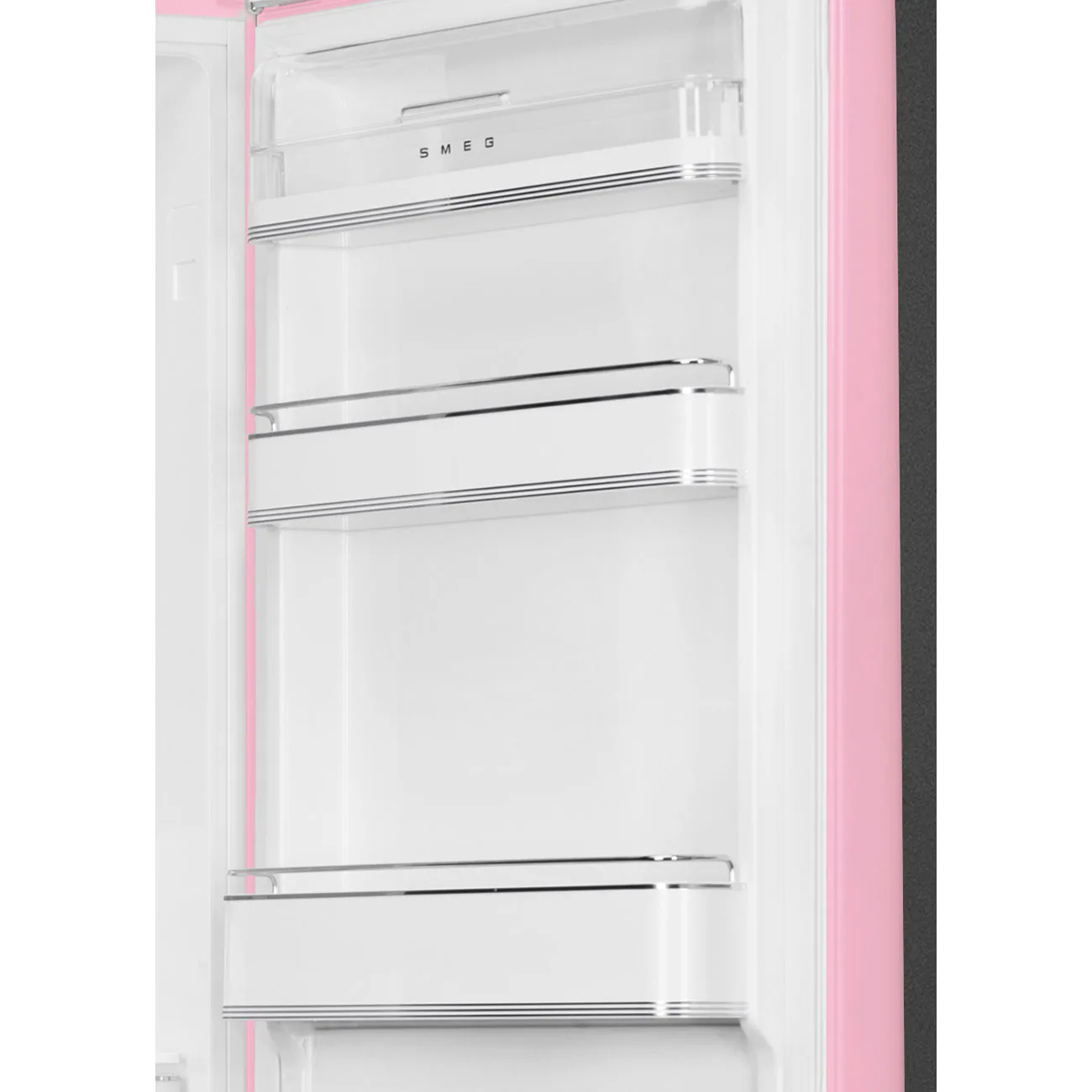Smeg FAB32RPK6 Retro Dondurucu Altta 2 Kapılı Buzdolabı Pembe Sağ Menteşe - Görsel 4
