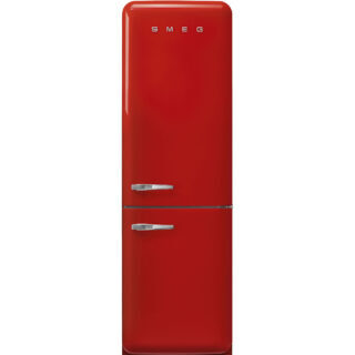 Smeg FAB32RRD6 Retro Dondurucu Altta 2 Kapılı Buzdolabı Kırmızı Sağ Menteşe