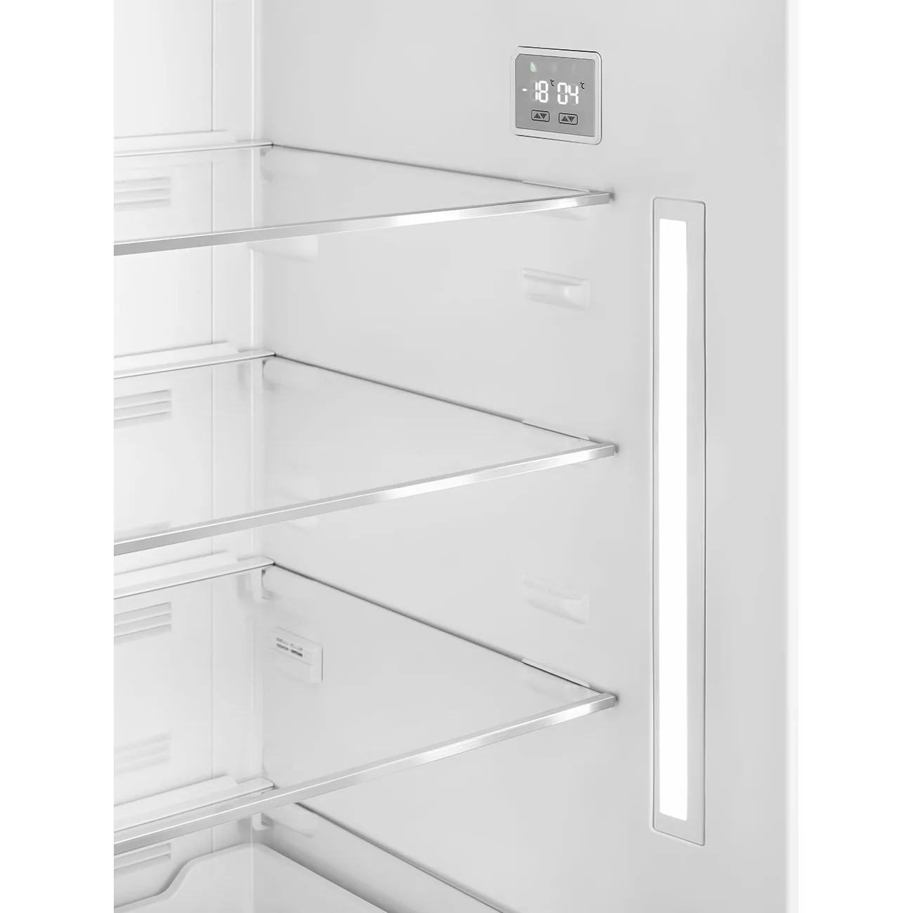 Smeg FAB38RPB6 Retro Dondurucu Altta 2 Kapılı Buzdolabı Pastel Mavi Sağ Menteşe - Görsel 6