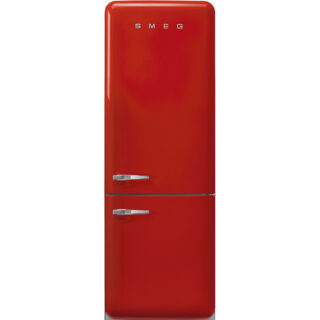 Smeg FAB38RRD6 Retro Dondurucu Altta 2 Kapılı Buzdolabı Kırmızı Sağ Menteşe