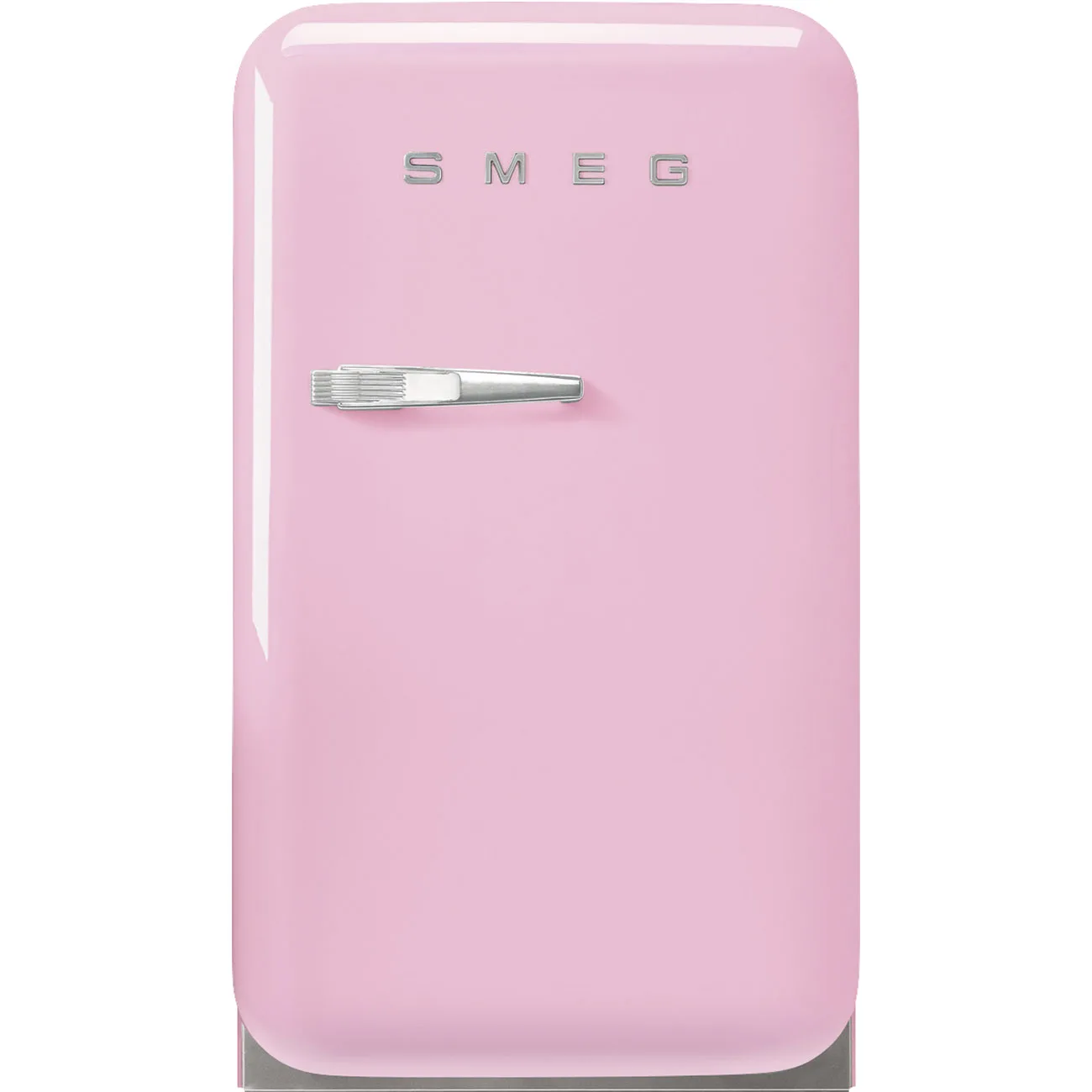 Smeg FAB5RPK6 Retro Mini Soğutucu Pembe Sağ Menteşe