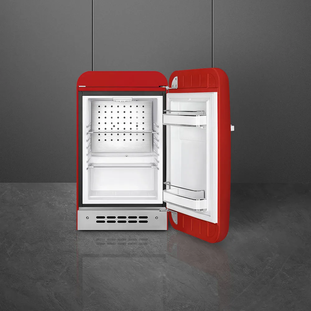 Smeg FAB5RRD6 Retro Mini Soğutucu Kırmızı Sağ Menteşe - Görsel 2