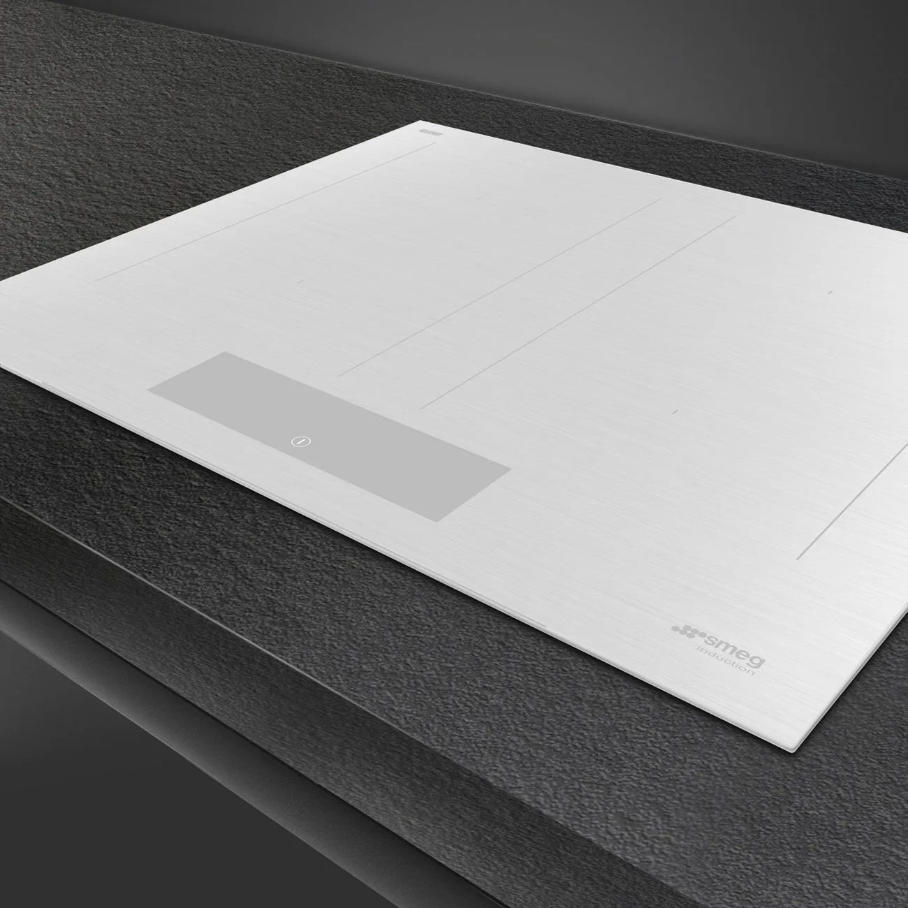 Smeg SIM3644MWH Cam Seramik İndüksiyonlu Ocak 60 cm. Mat Beyaz - Görsel 3