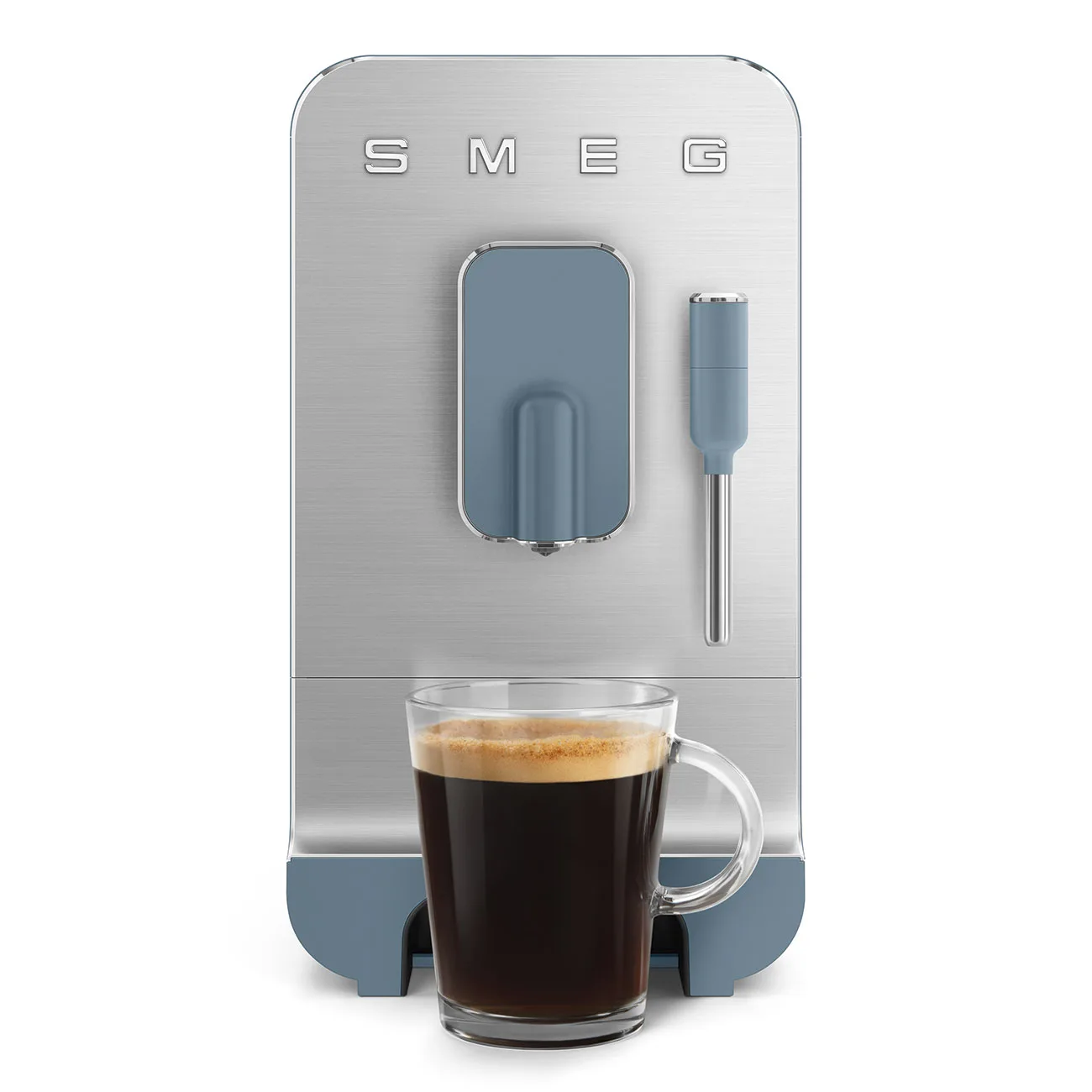 Smeg BCC12SBMEU Espresso Kahve Makinesi Buhar Çubuklu Mat Storm Blue - Görsel 10
