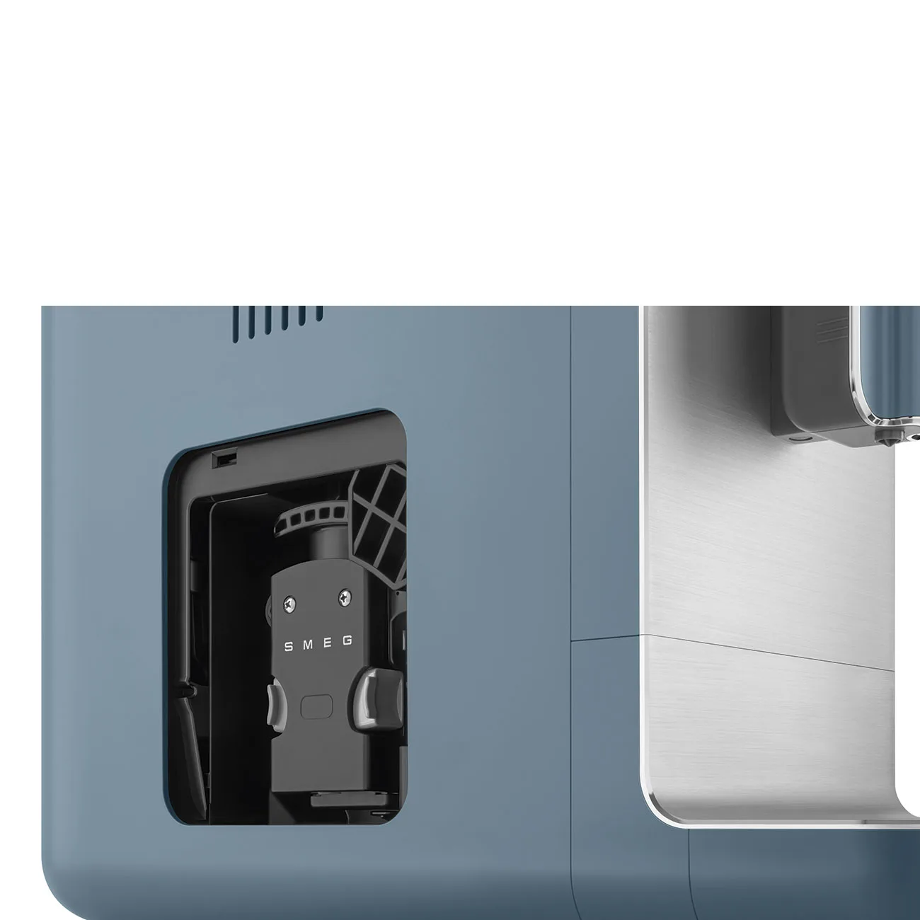 Smeg BCC12SBMEU Espresso Kahve Makinesi Buhar Çubuklu Mat Storm Blue - Görsel 7