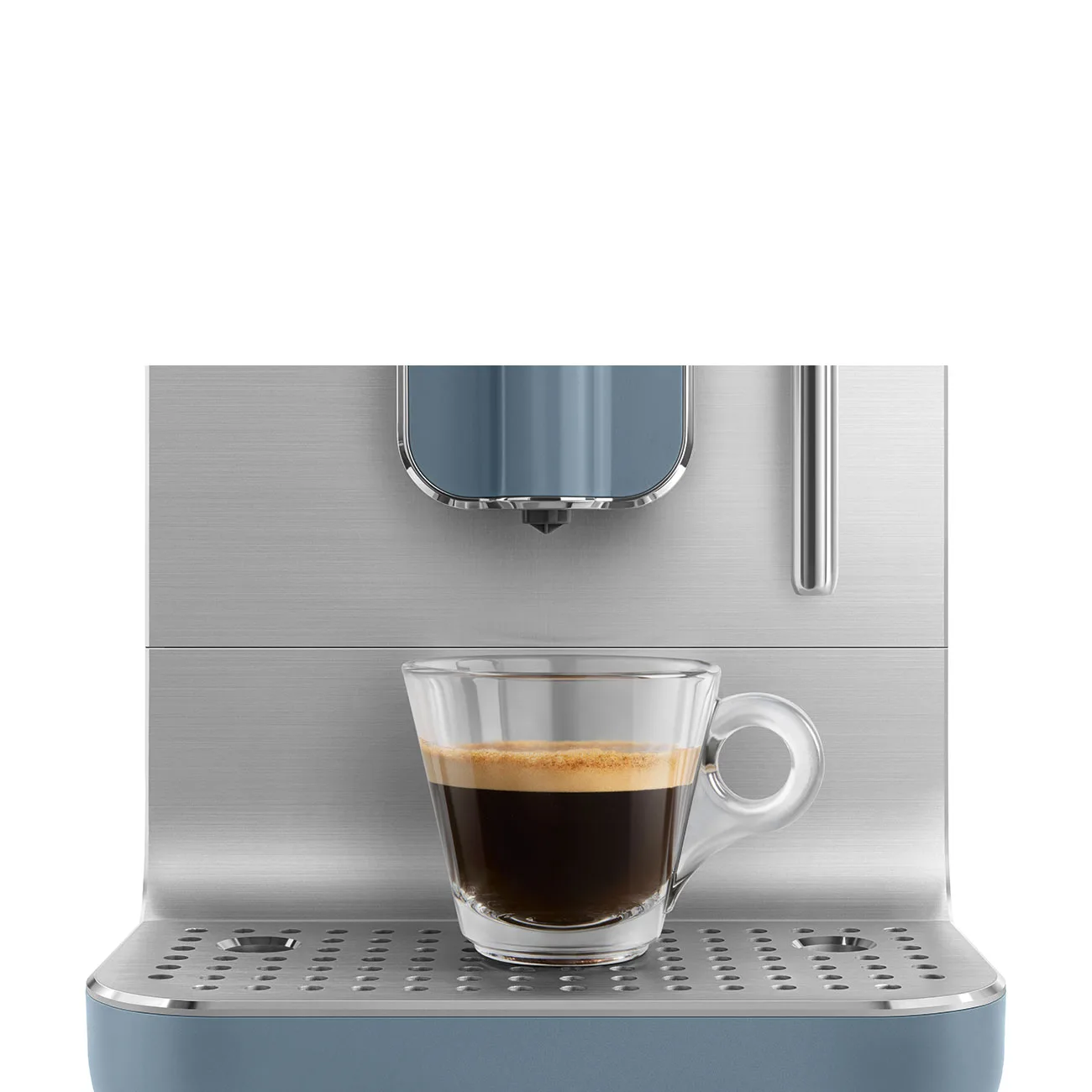 Smeg BCC12SBMEU Espresso Kahve Makinesi Buhar Çubuklu Mat Storm Blue - Görsel 8