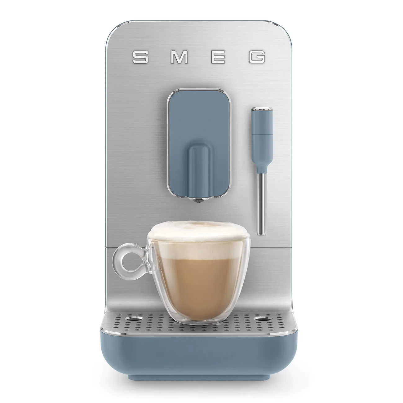 Smeg BCC12SBMEU Espresso Kahve Makinesi Buhar Çubuklu Mat Storm Blue - Görsel 9