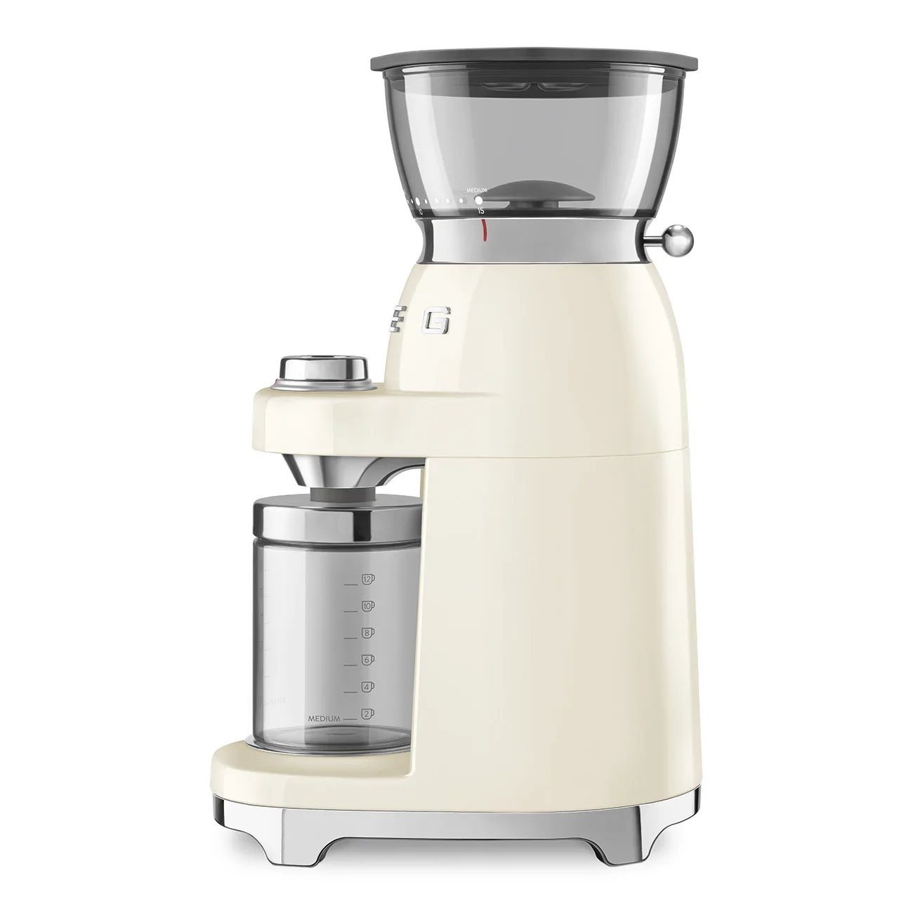Smeg CGF03CREU Kahve Öğütücü Krem - Görsel 2