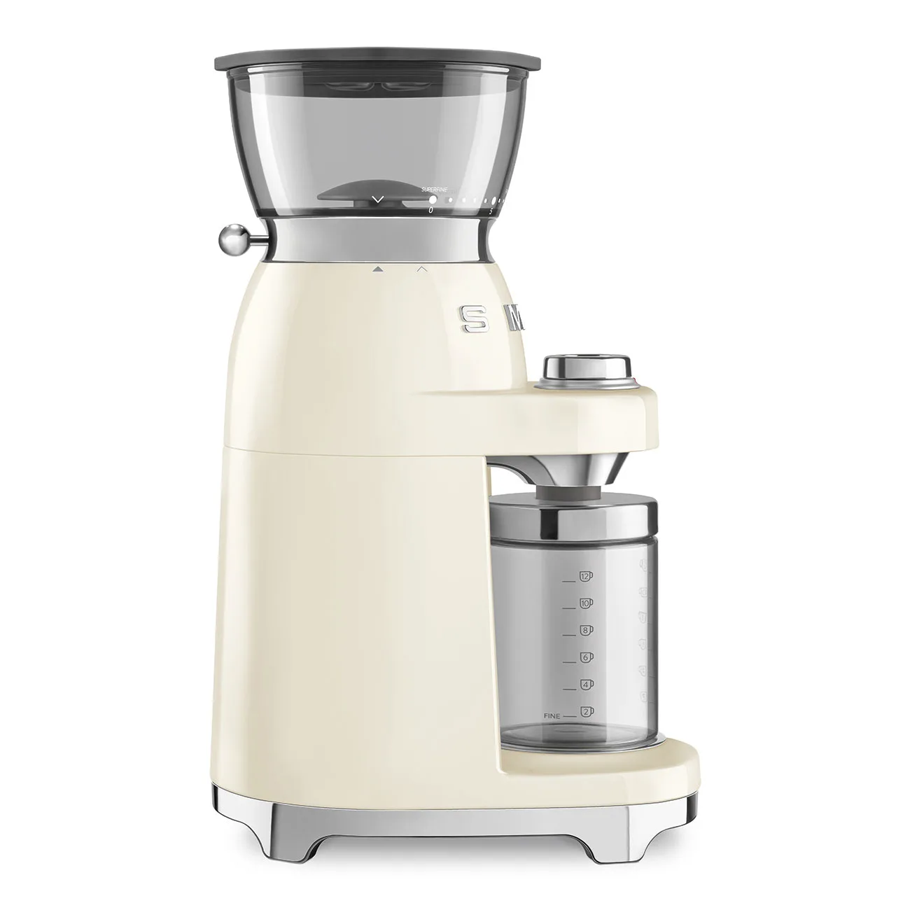 Smeg CGF03CREU Kahve Öğütücü Krem - Görsel 3