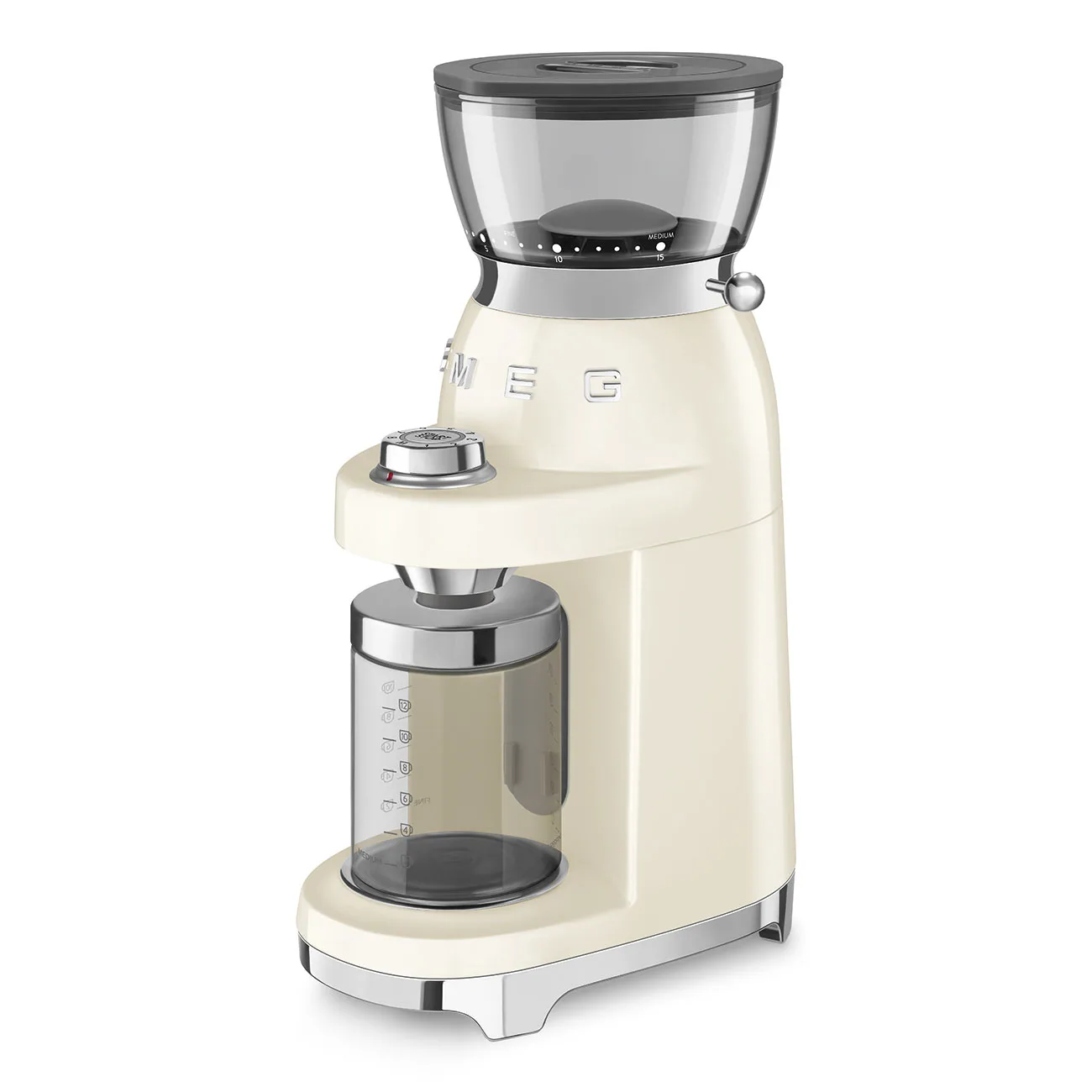 Smeg CGF03CREU Kahve Öğütücü Krem - Görsel 4