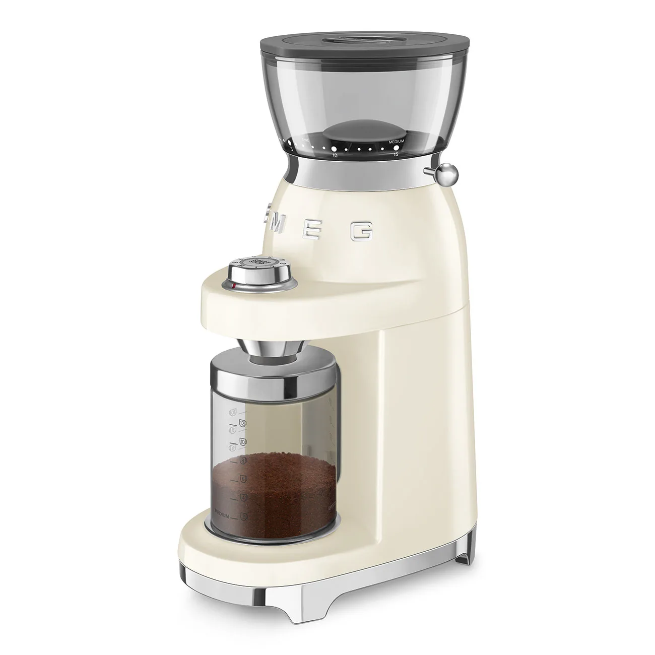Smeg CGF03CREU Kahve Öğütücü Krem - Görsel 8