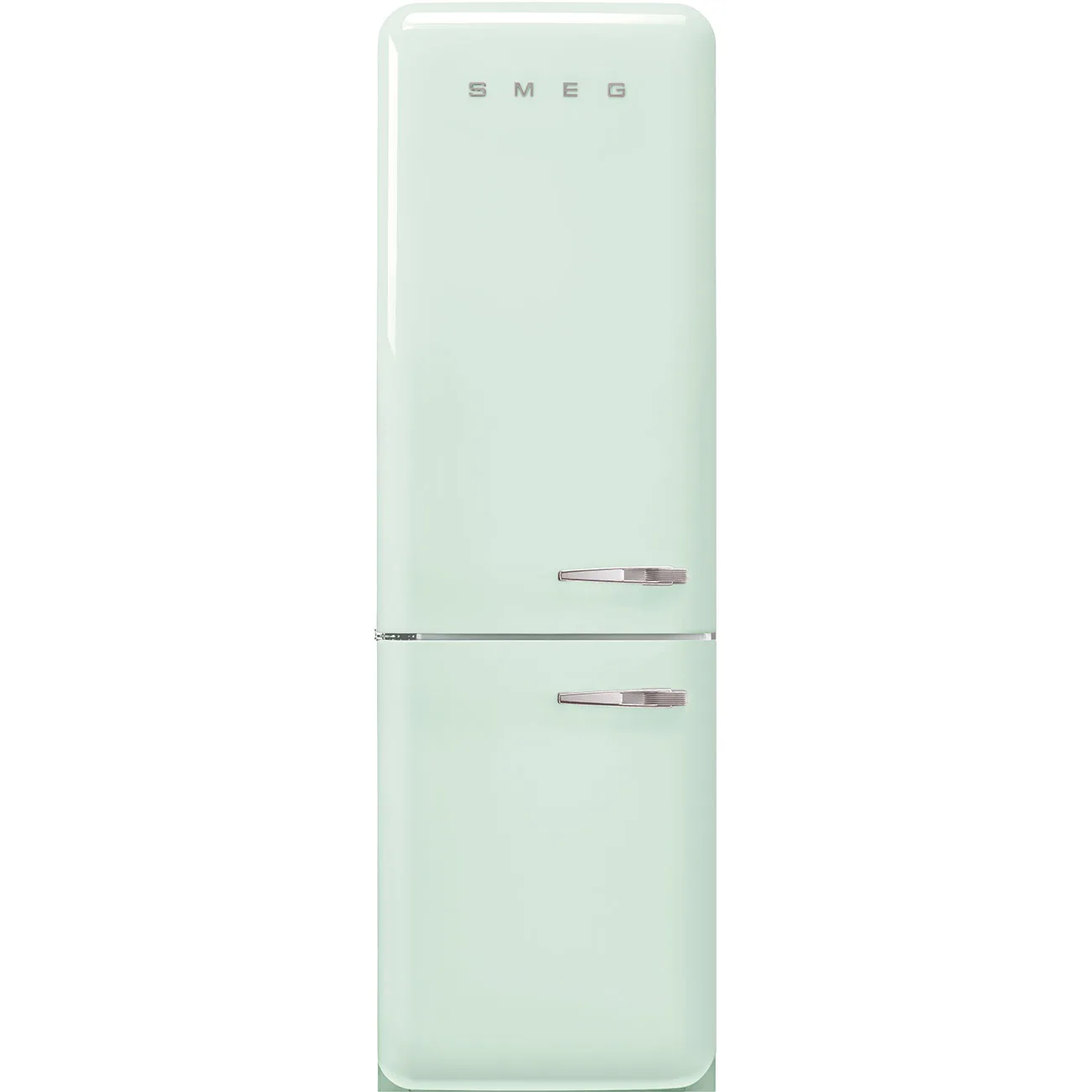 Smeg FAB32LPG6 Retro Dondurucu Altta 2 Kapılı Buzdolabı Pastel Yeşil Sol Menteşe