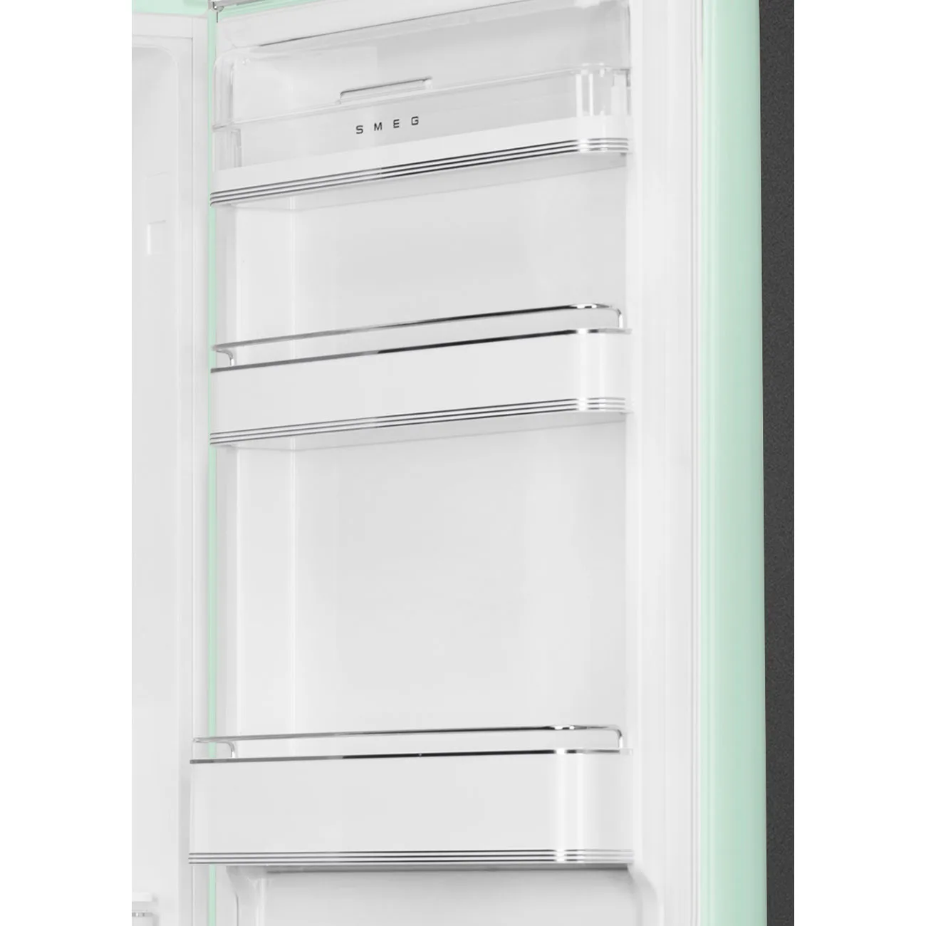 Smeg FAB32RPG6 Retro Dondurucu Altta 2 Kapılı Buzdolabı Pastel Yeşil Sağ Menteşe - Görsel 4