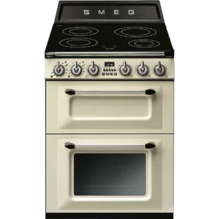 Smeg TR62IP2 Victoria İndüksiyonlu Kuzine 60 cm. Krem