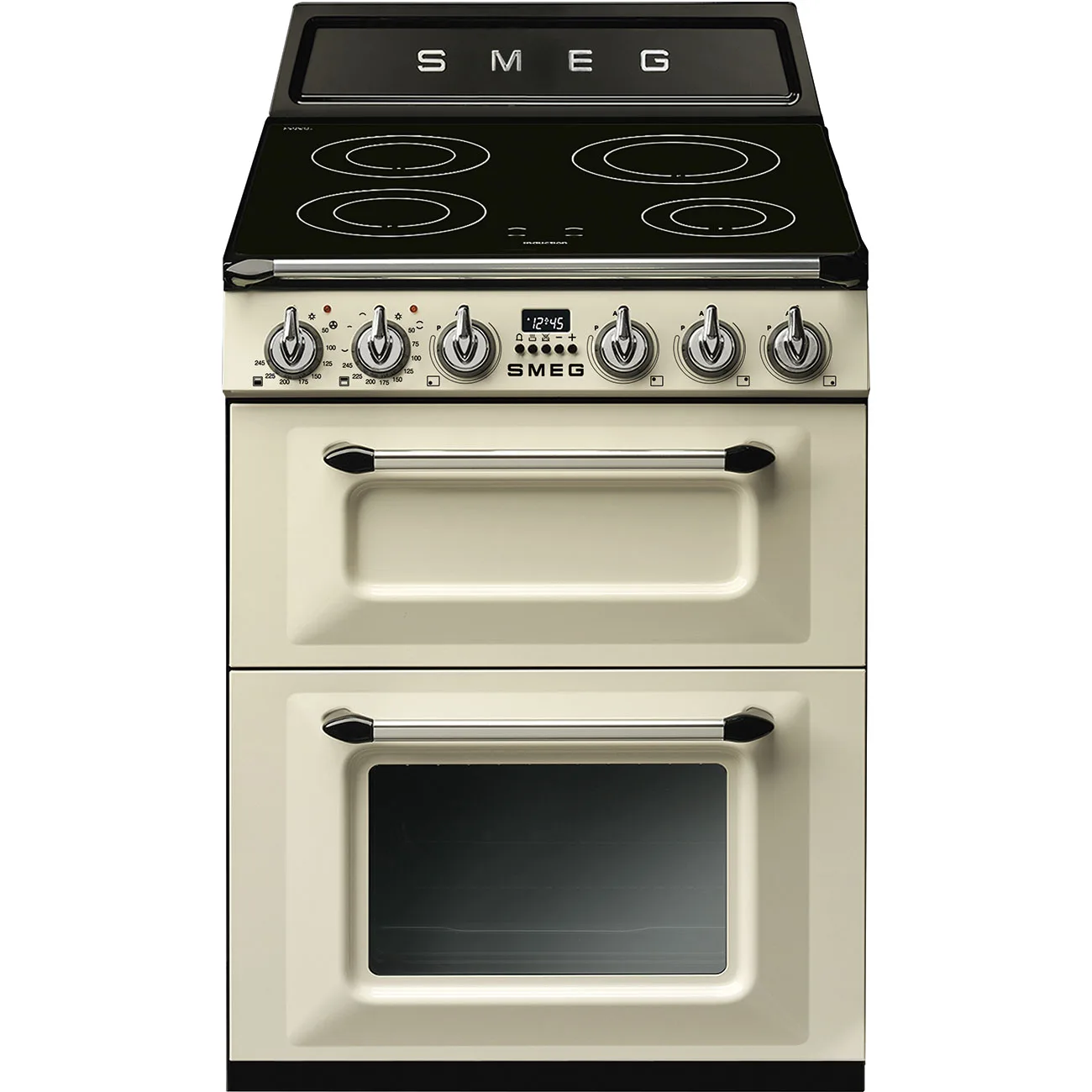 Smeg TR62IP2 Victoria İndüksiyonlu Kuzine 60 cm. Krem