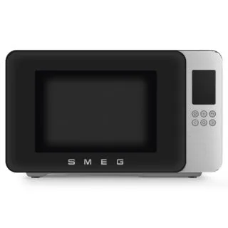Smeg MOC01BLMEU Retro Solo Izgaralı Mikrodalga Mat Siyah