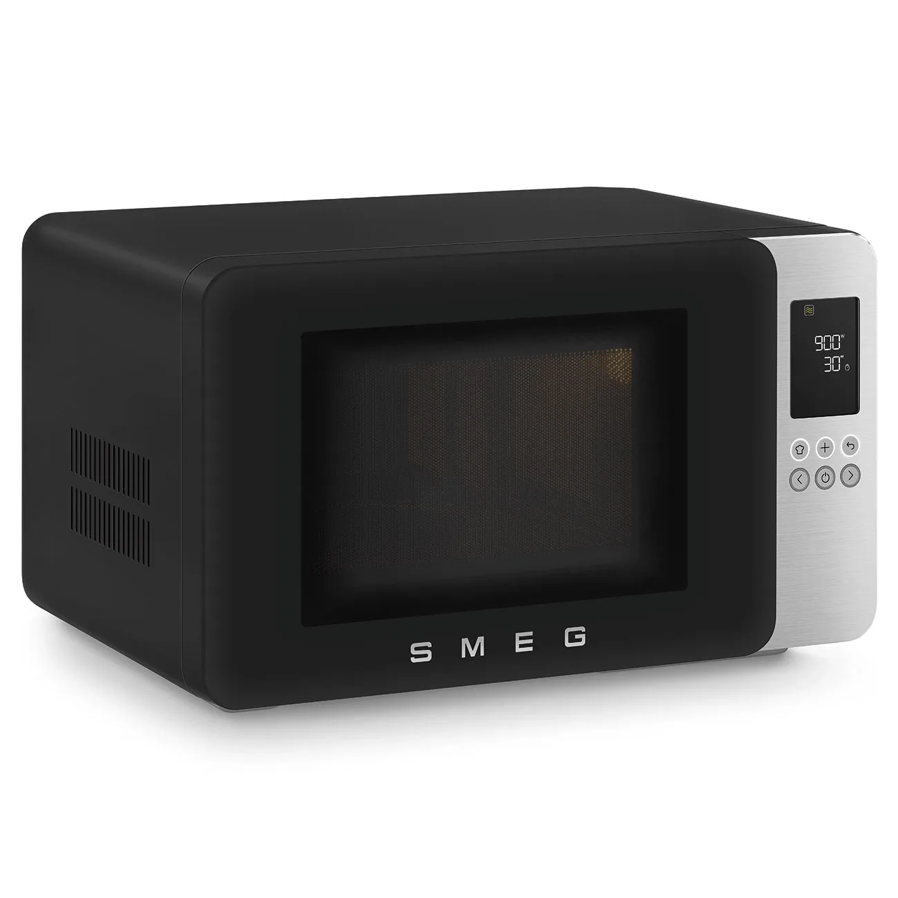 Smeg MOC01BLMEU Retro Solo Izgaralı Mikrodalga Mat Siyah - Görsel 3