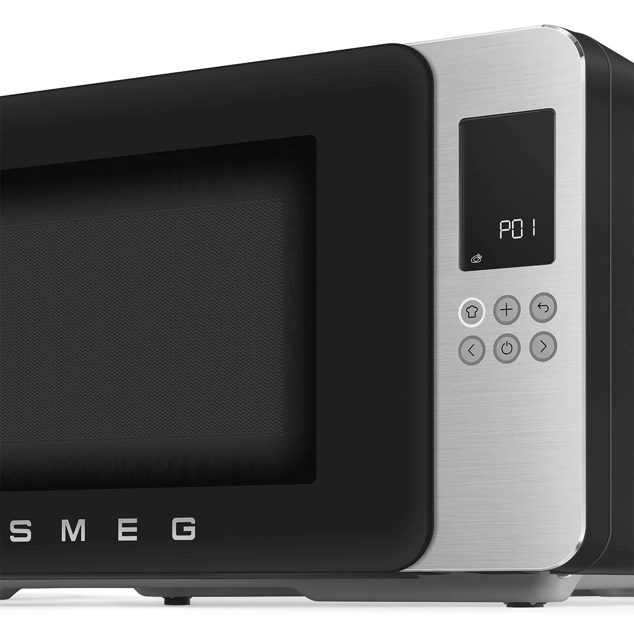 Smeg MOC01BLMEU Retro Solo Izgaralı Mikrodalga Mat Siyah - Görsel 5