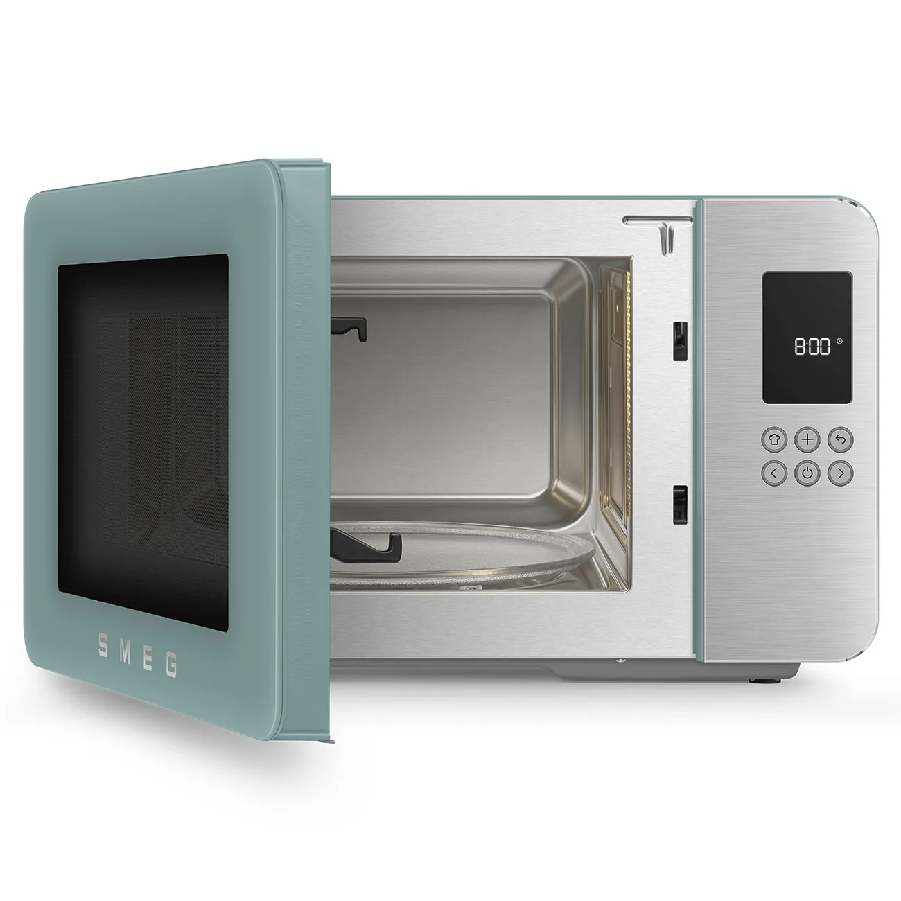 Smeg MOC01EGMEU Retro Solo Izgaralı Mikrodalga Emerald Green - Görsel 2
