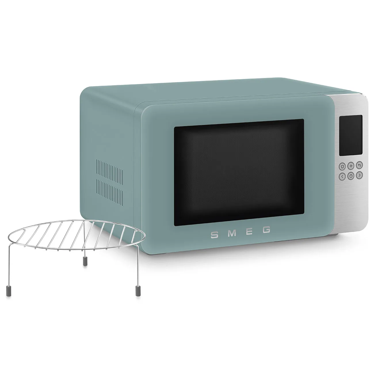 Smeg MOC01EGMEU Retro Solo Izgaralı Mikrodalga Emerald Green - Görsel 11