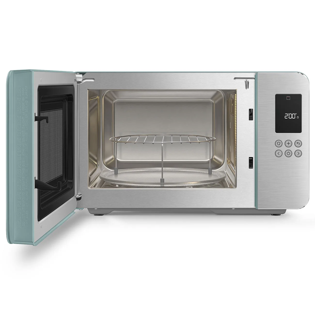 Smeg MOC01EGMEU Retro Solo Izgaralı Mikrodalga Emerald Green - Görsel 6