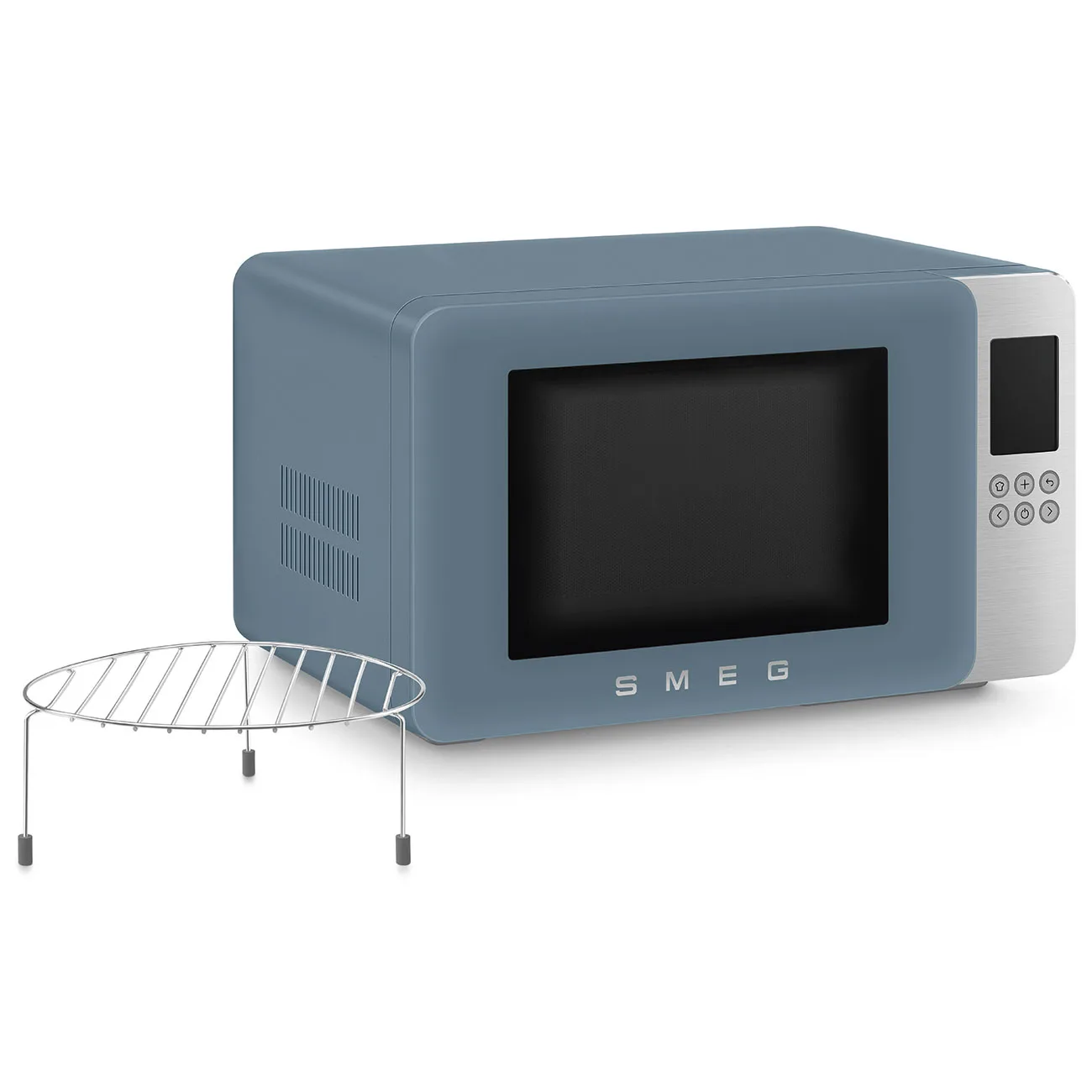 Smeg MOC01SBMEU Retro Solo Izgaralı Mikrodalga Mat Storm Blue - Görsel 11