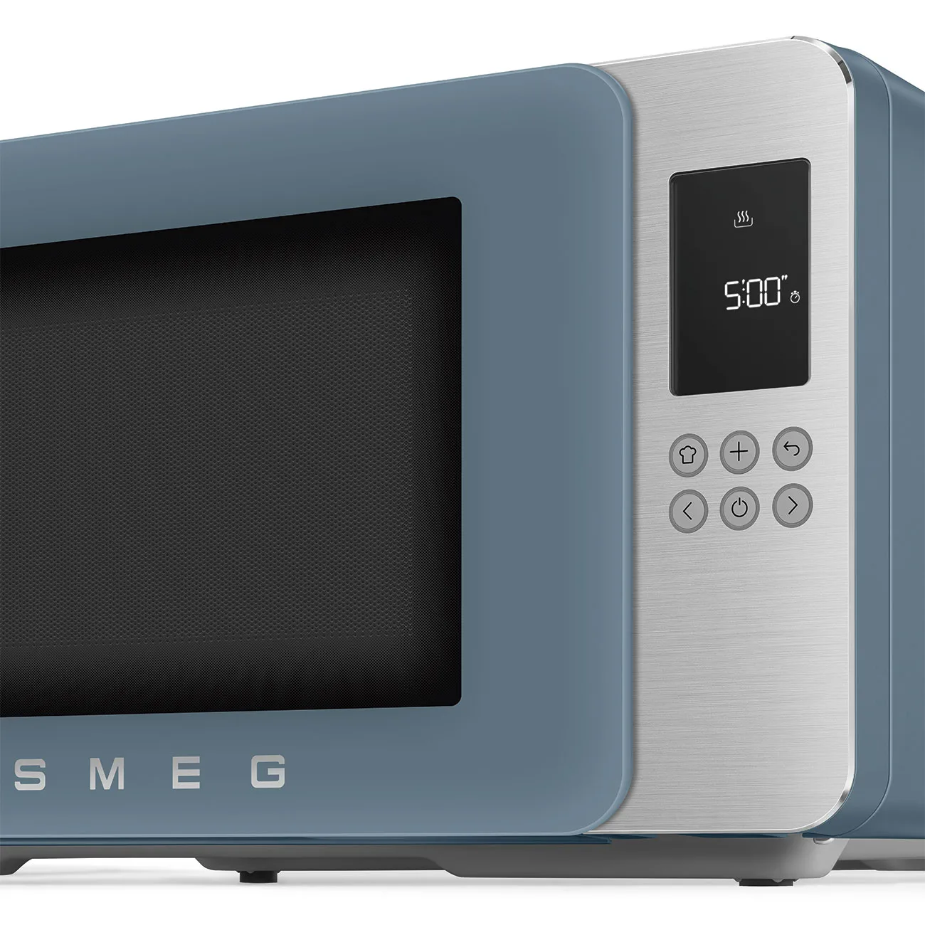 Smeg MOC01SBMEU Retro Solo Izgaralı Mikrodalga Mat Storm Blue - Görsel 14