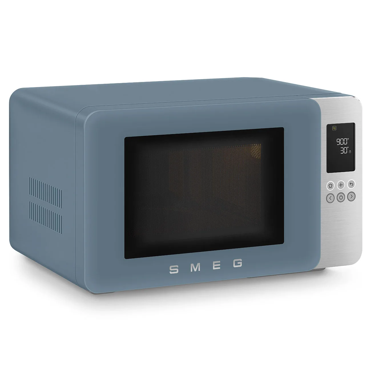 Smeg MOC01SBMEU Retro Solo Izgaralı Mikrodalga Mat Storm Blue - Görsel 3