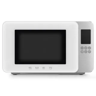 Smeg MOC01WHMEU Retro Solo Izgaralı Mikrodalga Mat Beyaz