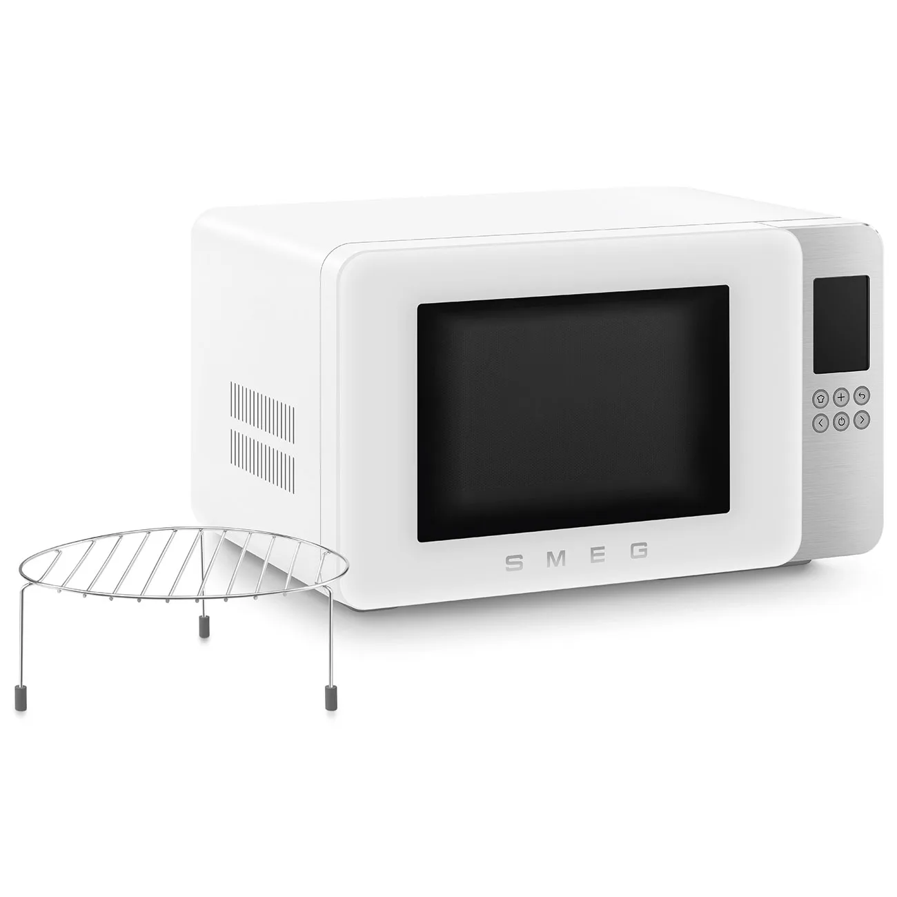 Smeg MOC01WHMEU Retro Solo Izgaralı Mikrodalga Mat Beyaz - Görsel 11