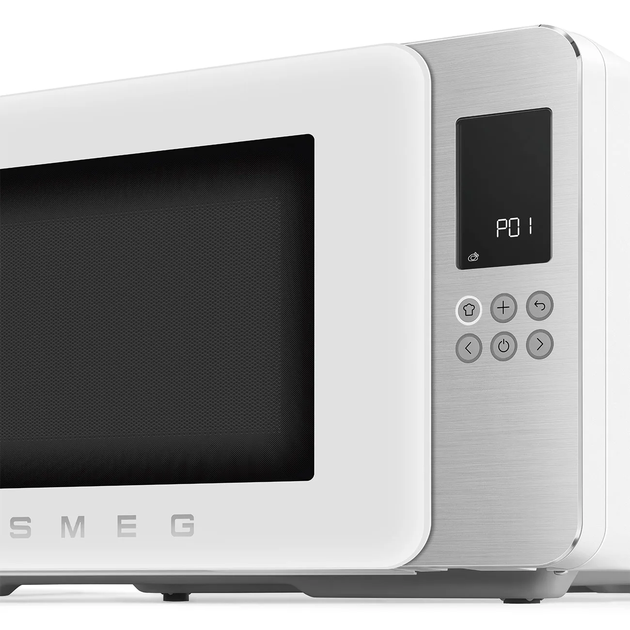 Smeg MOC01WHMEU Retro Solo Izgaralı Mikrodalga Mat Beyaz - Görsel 5