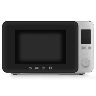 Smeg MOC02BLMEU Retro Solo Kombi Mikrodalga Mat Siyah
