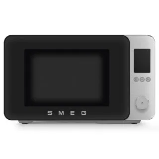 Smeg MOC02BLMEU Retro Solo Kombi Mikrodalga Mat Siyah