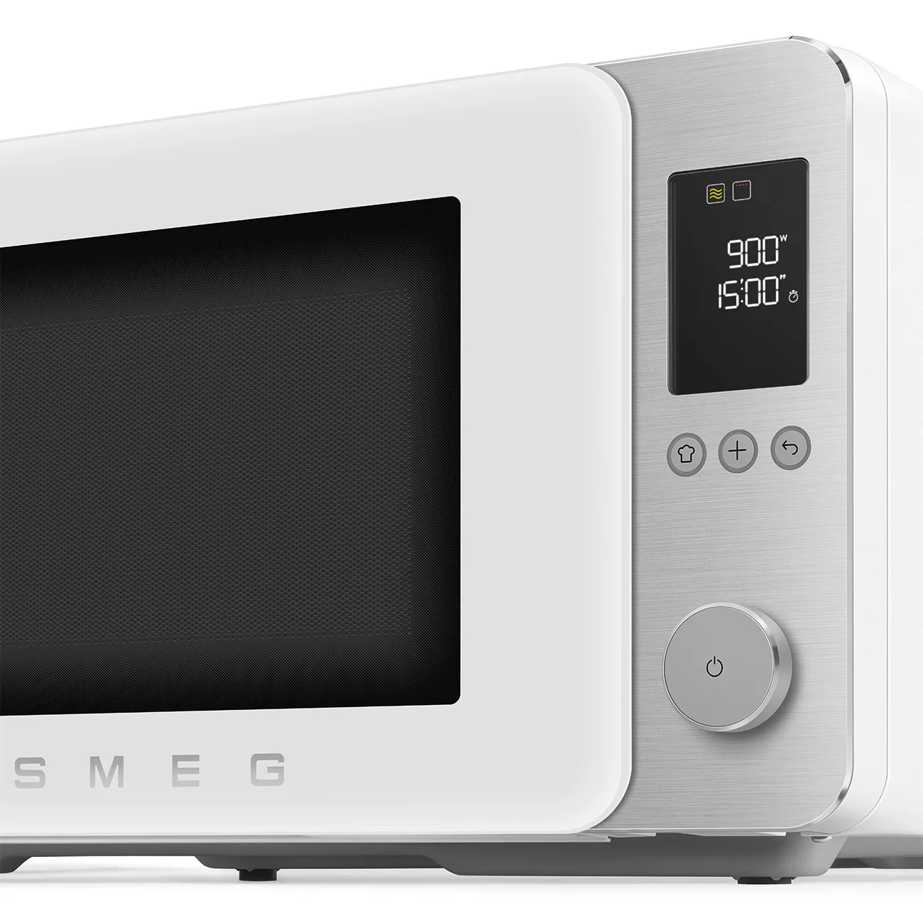 Smeg MOC02WHMEU Retro Solo Kombi Mikrodalga Mat Beyaz - Görsel 16