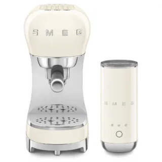 Smeg ECF12CREU Espresso Makinesi Krem + Süt Köpürtme