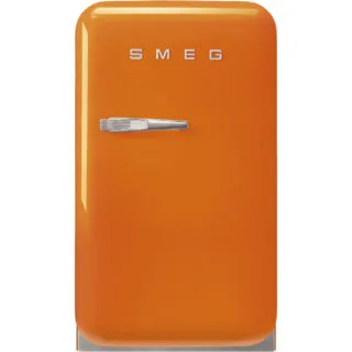 Smeg FAB5ROR6 Retro Mini Soğutucu Turuncu Sağ Menteşe
